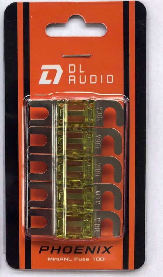 Предохранитель DL Audio Phoenix MiniANL Fuse 100A (5шт упаковка) - фото