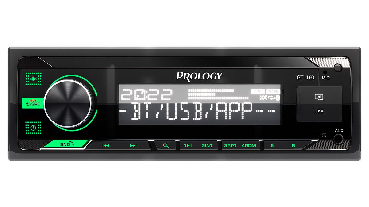 PROLOGY GT-160 - FM SD/USB ресивер с Bluetooth и множеством функций - фото