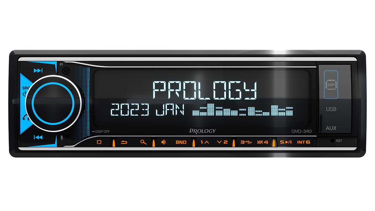 Prology CMD-340 - FM / USB ресивер с Bluetooth и встроенным DSP - фото