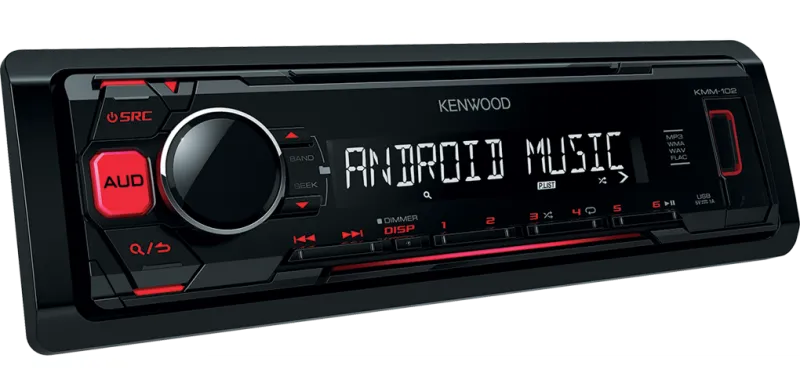 USB - ресивер Kenwood KMM-102RY - фото USB - ресивер Kenwood KMM-102RY - фото