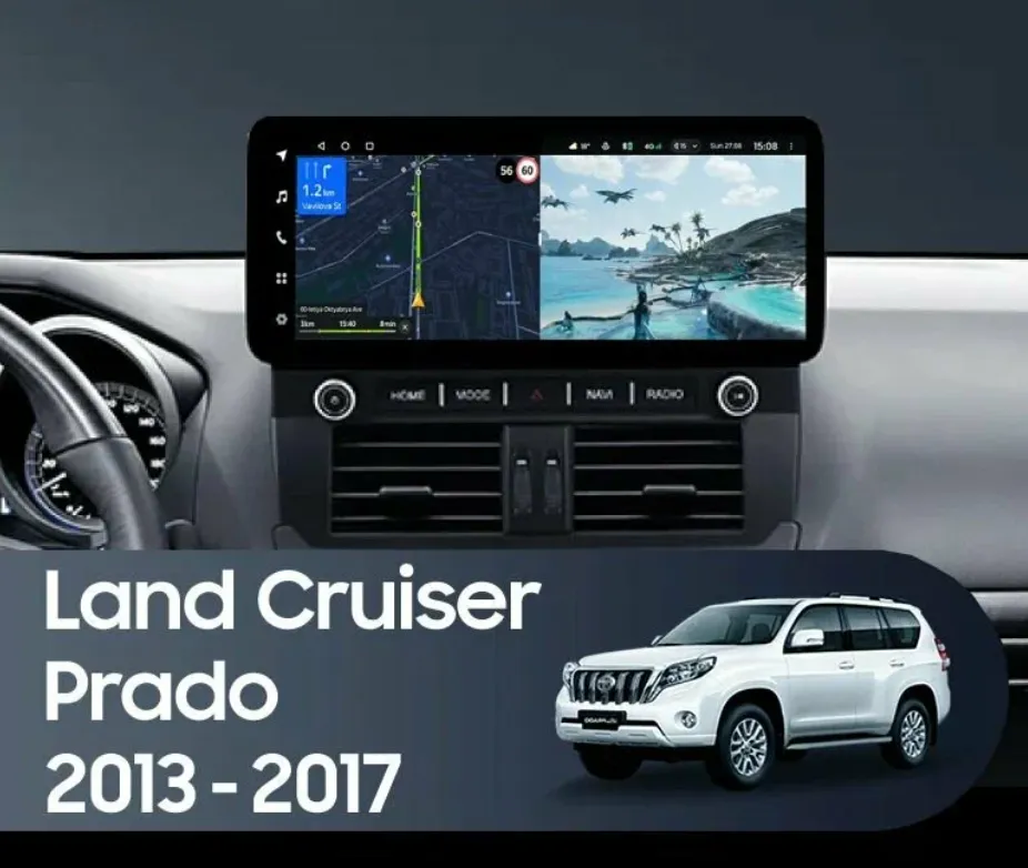 ШГУ Teyes LUX ONE Toyota Land Cruiser Prado 150 F2 2013-2017 12.3" - фото