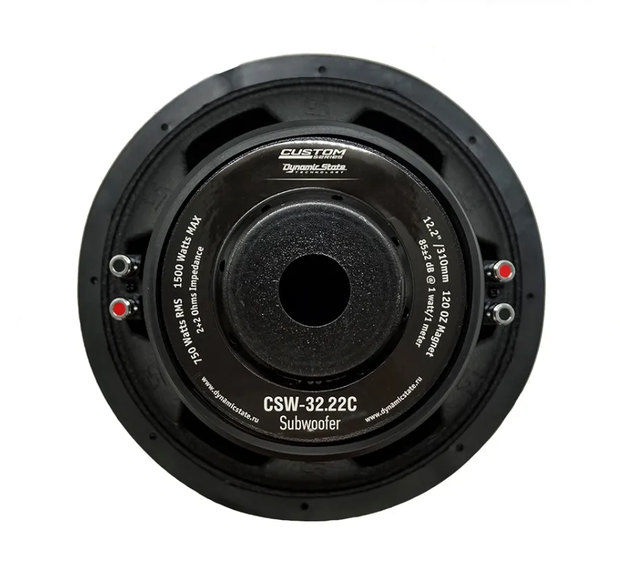 Сабвуфер Dynamic State CSW-32.22C CUSTOM Series - фото