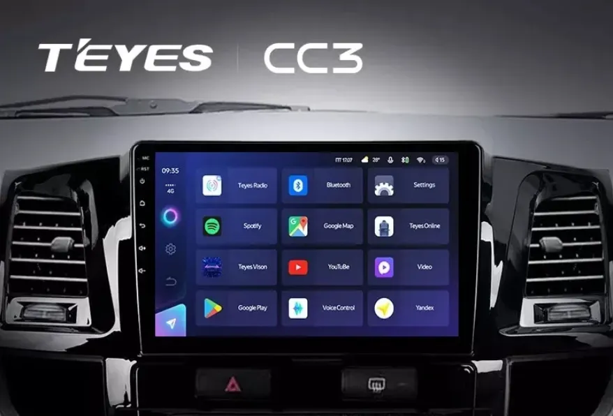 ШГУ Teyes CC3 3/32 9 Toyota Hilux 2011-2015 - фото