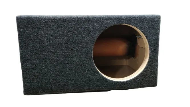 Короб под сабвуфер 10", на трубе - фото