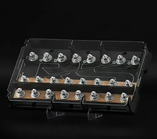 Дистрибьютор питания Global Tuning биполярный 8-канальный ANL - фото