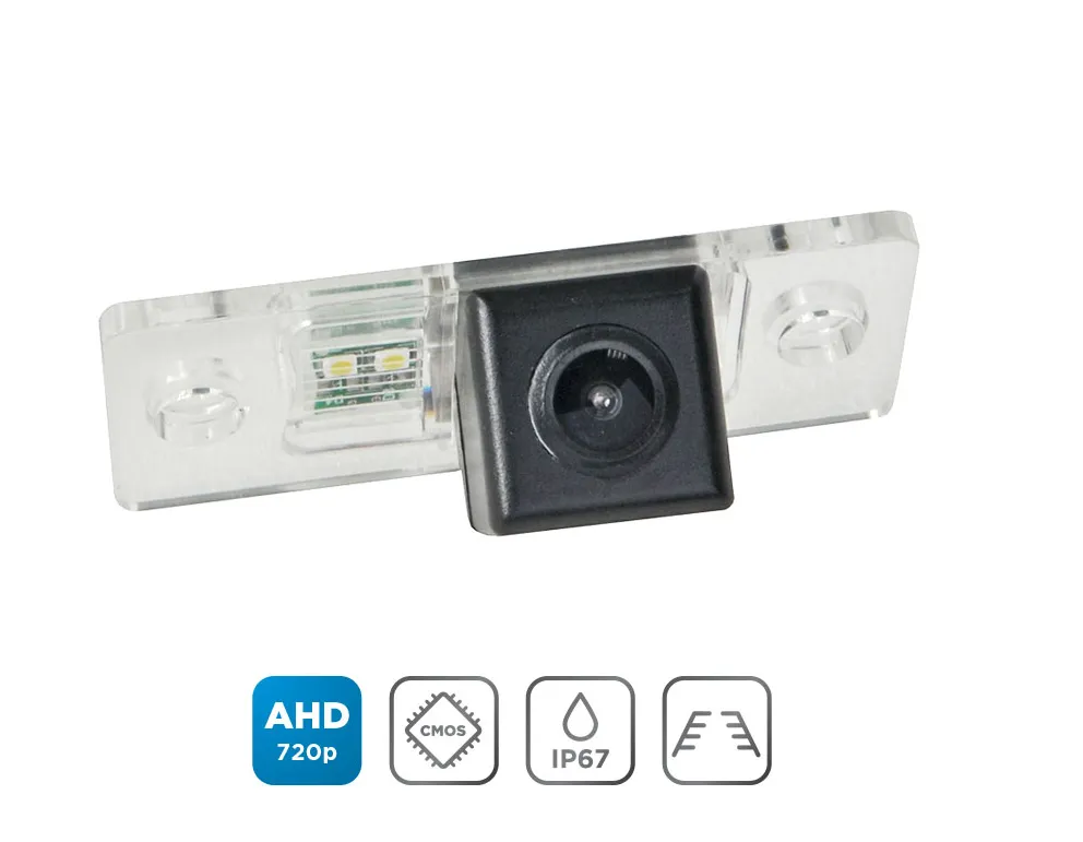 Камера заднего вида в штатное место INCAR VDC-015AHD Tiguan I 2007-2016, Touareg I 2002-2010 - фото