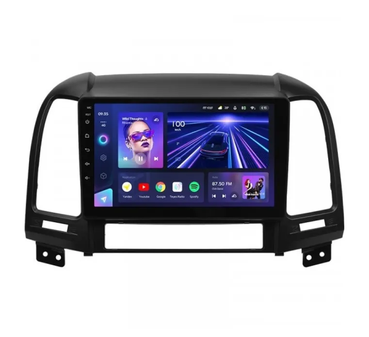 ШГУ Teyes CC2 Plus 4/64 GB Hyndai Santa Fe 2 2006-2012 - фото