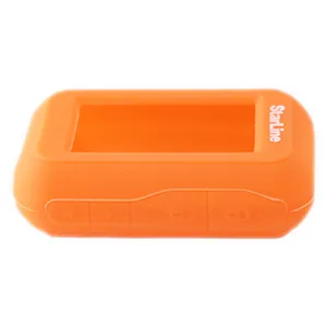 Силиконовый чехол Starline E60/E90 оранжевый - фото