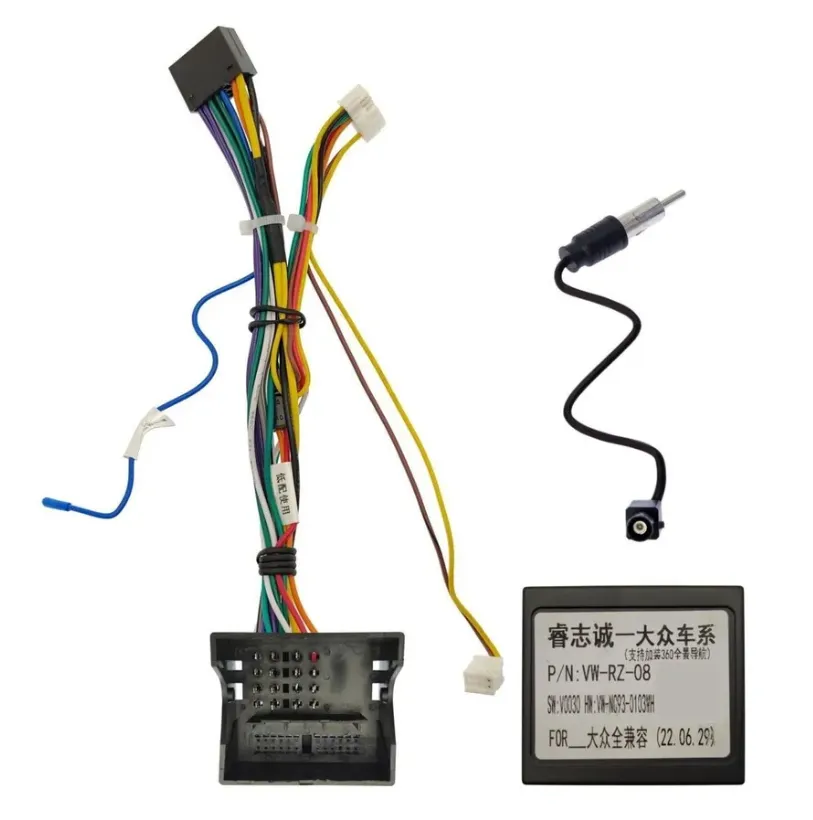 ISO провода Ksize WS-MTVW05 Volkswagen Skoda 2003+ - фото