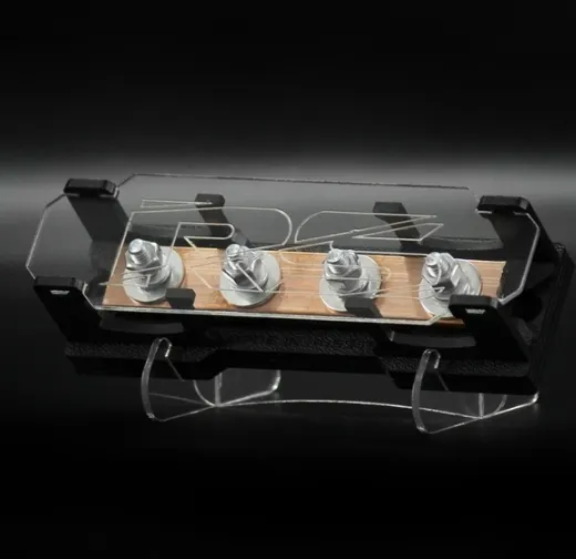 Дистрибьютор питания Global Tuning 4-канальный минусовой (желтый) - фото