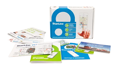 Охранно-телематический комплекс StarLine V67 (4sim) - фото