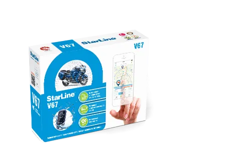 Охранно-телематический комплекс StarLine V67 (4sim) - фото