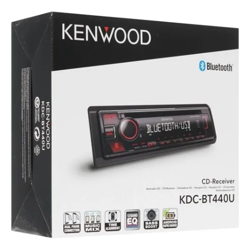 CD - ресивер Kenwood KDC-BT440U - фото