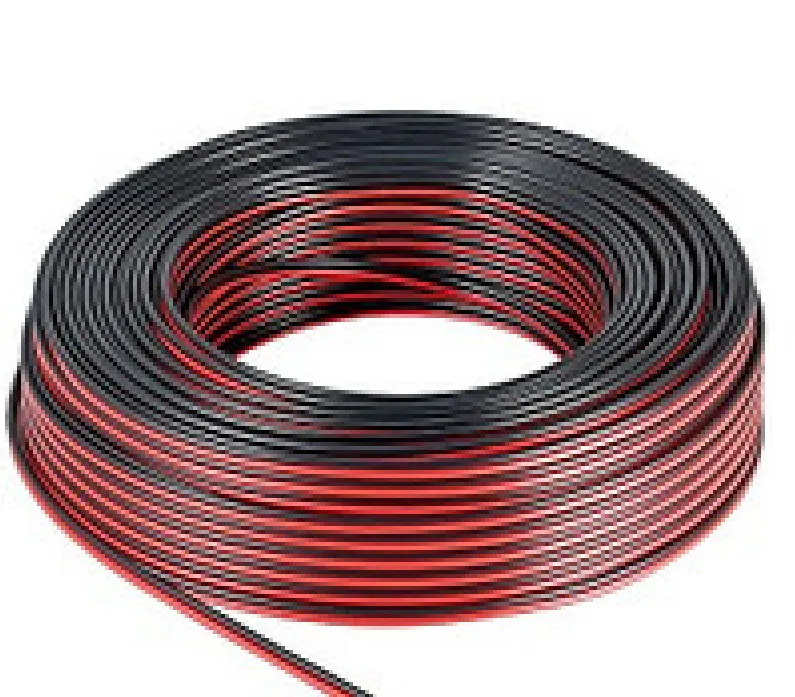 Монтажный кабель СМ 1,0 красн/черн 100м (Titan B) 2х0,1,0 - фото