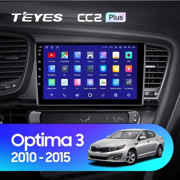 ШГУ Teyes CC2 Plus 4/64 GB Kia Optima 3 2010-2013 - фото