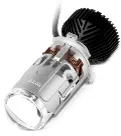 Комплект диодных линз MTF Light MiniLENS BOOSTER H4/H19 12V 45/55W 6000K 5500LM - фото