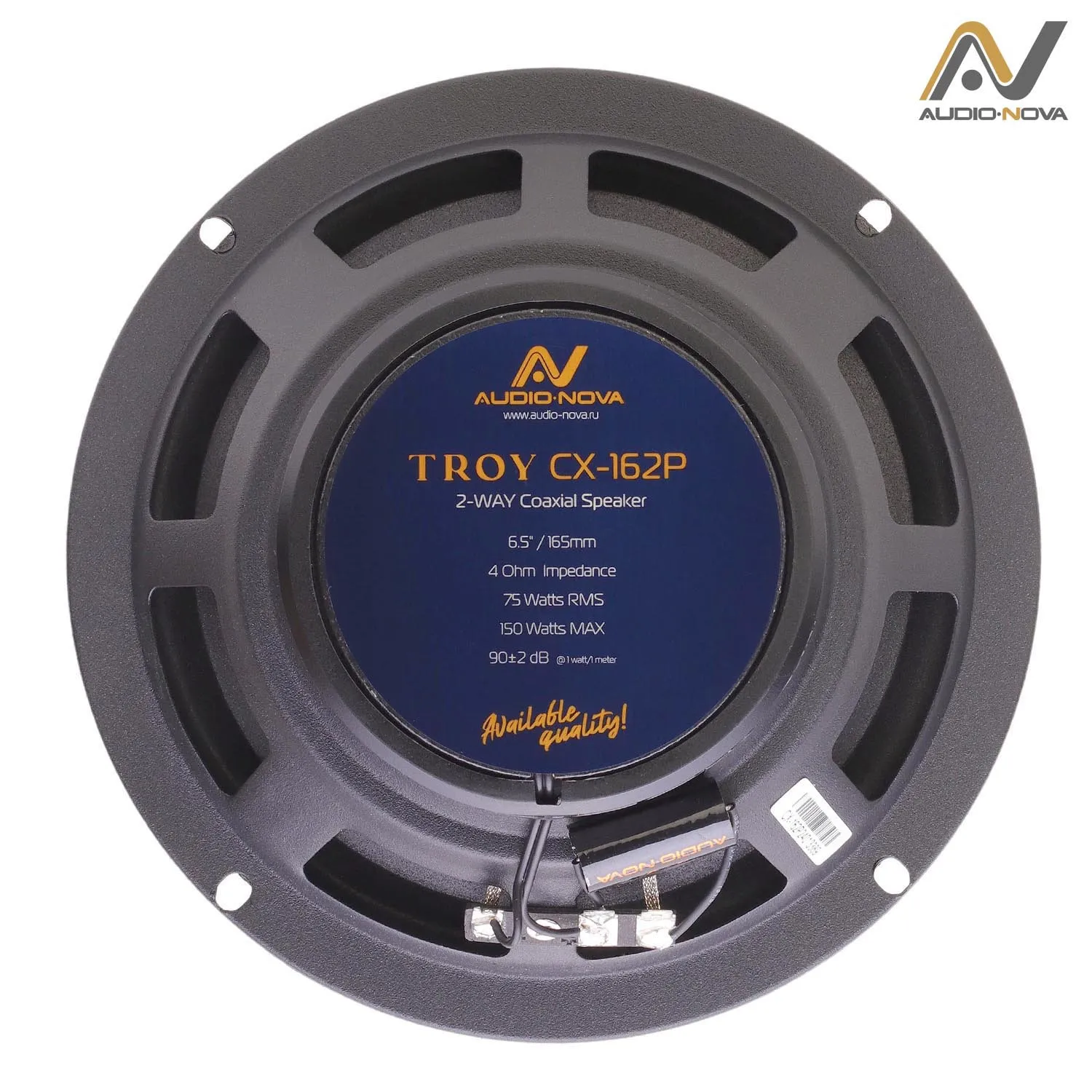 Акустика широкополосная AUDIO NOVA TROY CX-162P (2 Ohm) - фото
