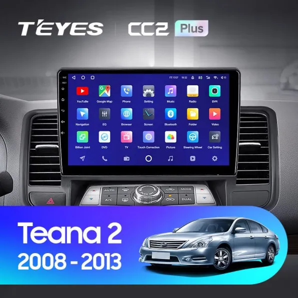 ШГУ Teyes CC2 Plus 4/64 (В) GB Nissan Teana J32 2008-2013 - фото