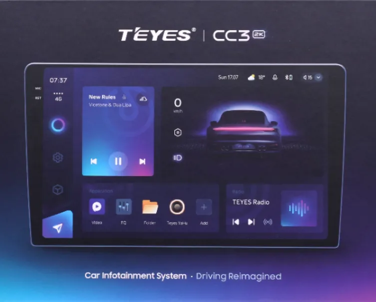 Головное устройство Teyes CC3 2K 360 6/128 Universal 13" - фото