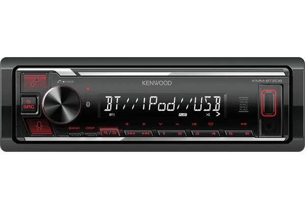 USB - ресивер Kenwood KMM-BT206 - фото USB - ресивер Kenwood KMM-BT206 - фото