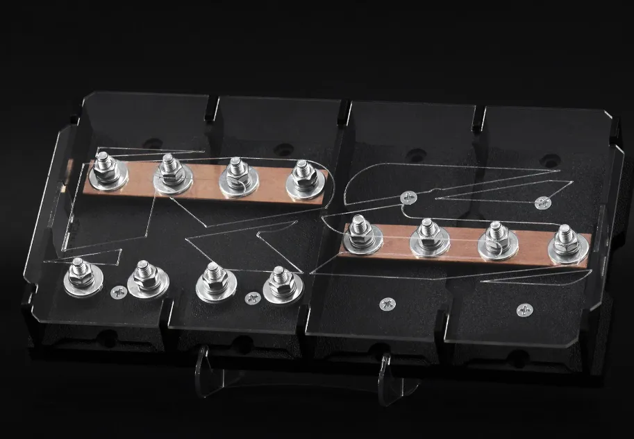 Дистрибьютор питания Global Tuning биполярный на 4 канала ANL (усиленный) - фото