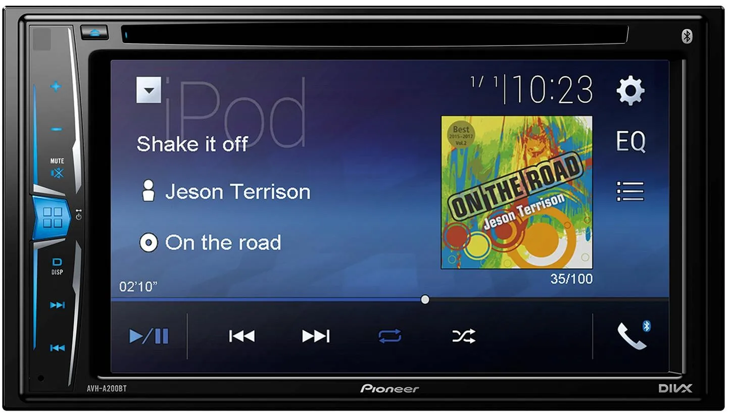 DVD - ресивер Pioneer AVH-A200BT - фото