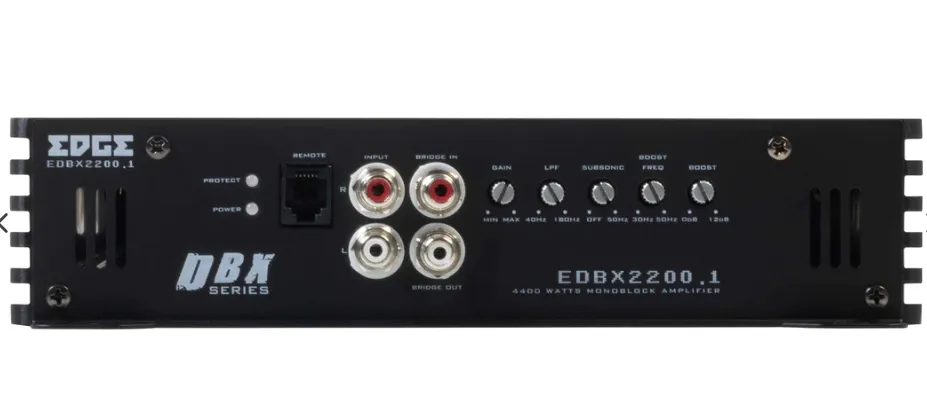 Усилитель 1-канальный EDGE EDBX2200.1D-E1 - фото