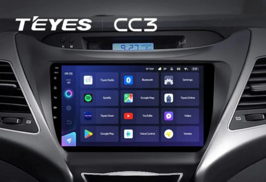 ШГУ Teyes CC3 3/32 GB Hyundai Elantra 2010-2013 - фото