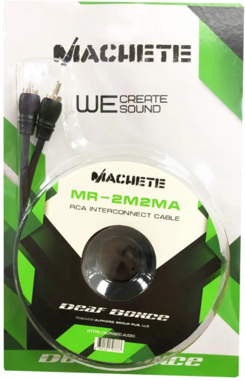 Межблочный кабель Machete MR-2M2MA - фото Межблочный кабель Machete MR-2M2MA - фото