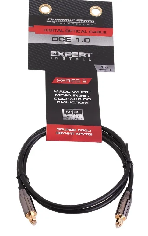 Dynamic State OCE-2.0 SERIES 2 Toslink 2m - фото Dynamic State OCE-2.0 SERIES 2 Toslink 2m - фото