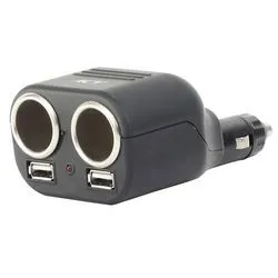 Авторазветвитель ACV RM37-2010 2*USB/светодиод - фото