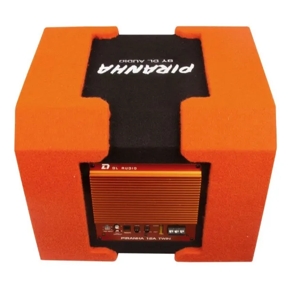 Сабвуфер активный в корпусе DL Audio Piranha 12A Twin - фото