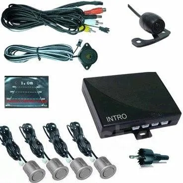 Парковочный радар INTRO PT-04 black - фото