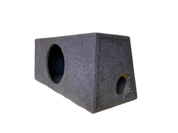 Ящик под сабвуфер 12" люкс с трубой 110 мм 65L - фото