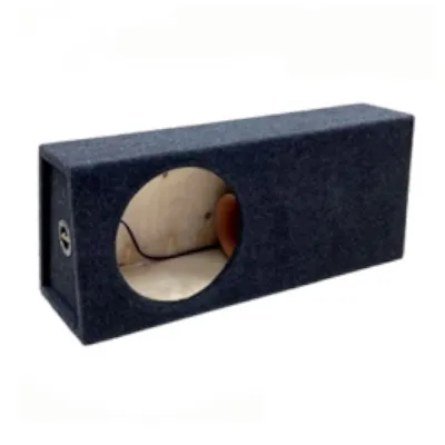 Ящик под сабвуфер 12" фанера 18мм, с трубой 110 Ларгус - фото