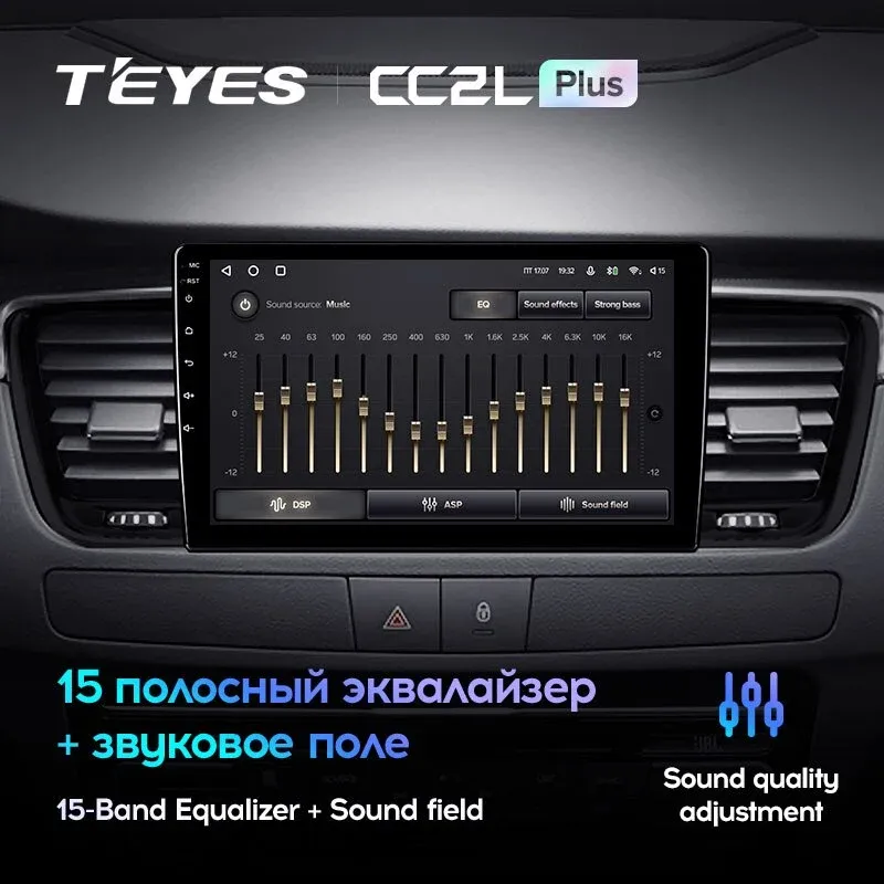 Комплект магнитолы TEYES CC2 Plus 9.0" для Peugeot 508 I 2011-2018