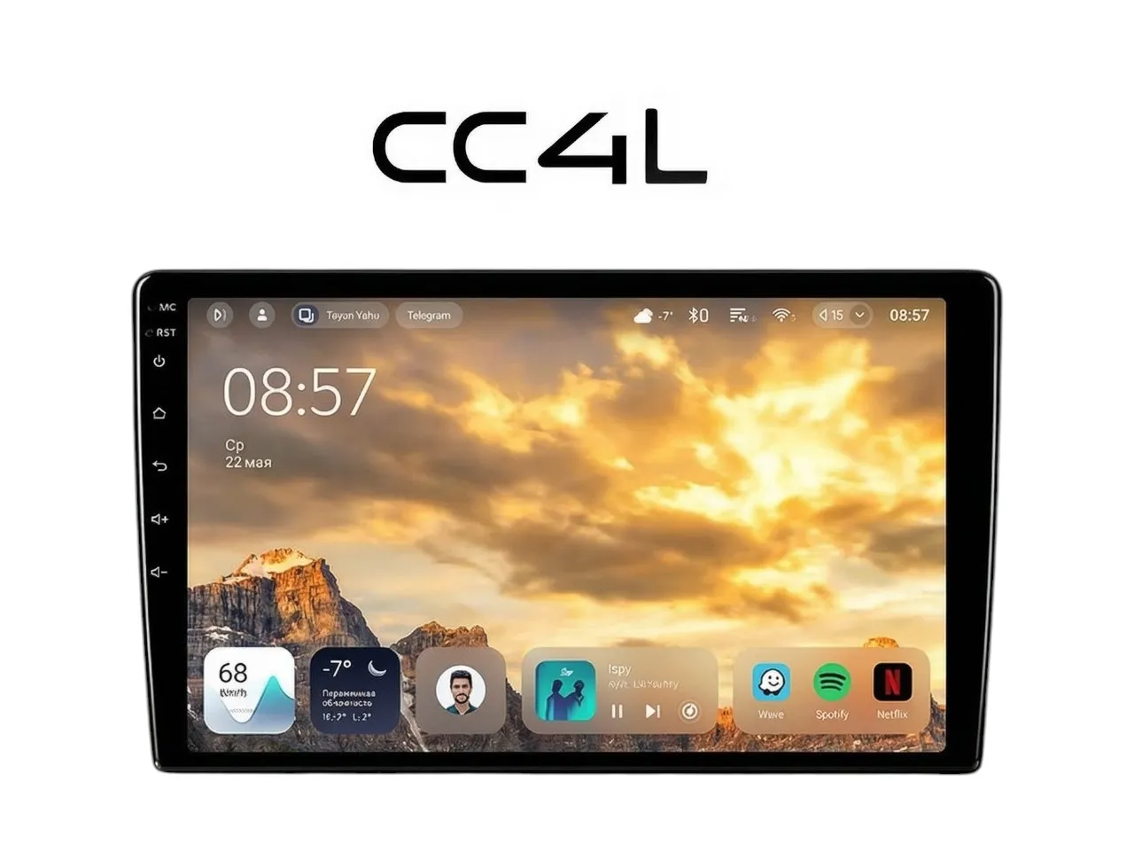 Головное устройство Teyes CC4L 6/64 Universal 9" - фото