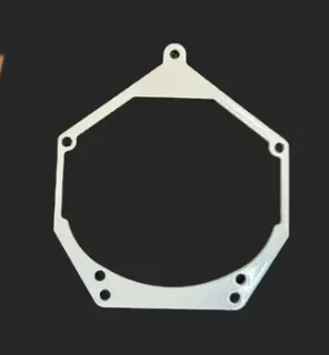 Переходные рамки Aozoom для фар BMW 3 E90 2005-2008 - фото