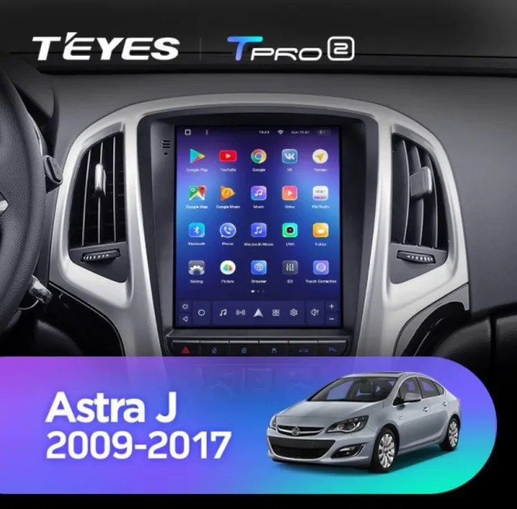 ШГУ Teyes Tpro 2 4/32 GB Opel Astra J 2009-2017 - фото