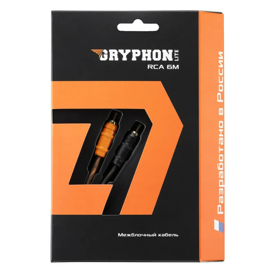 Межблочный кабель DL Audio Gryphon Lite RCA 6M - фото Межблочный кабель DL Audio Gryphon Lite RCA 6M - фото