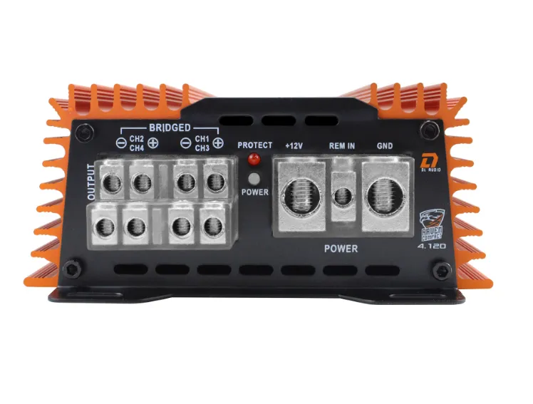 Усилитель 4-канальный DL Audio Raven Compact 4.120 - фото