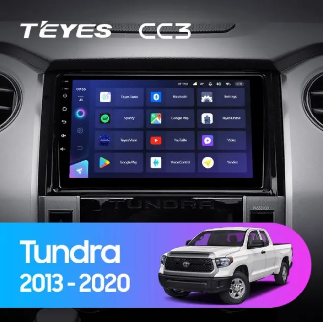 ШГУ Teyes CC3 3/32 GB Tundra XK50 2013-2020 - фото