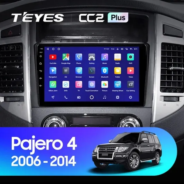 ШГУ Teyes CC2L Plus 2/32 GB Mitsubishi Pajero 4 2006+ - фото