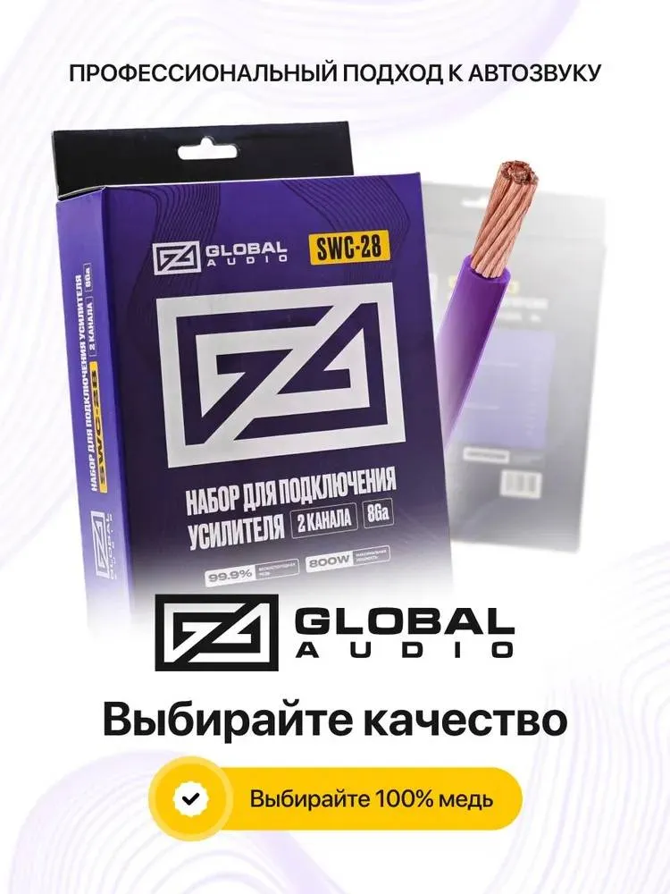 Установочный набор Global Audio SWC-28  - фото