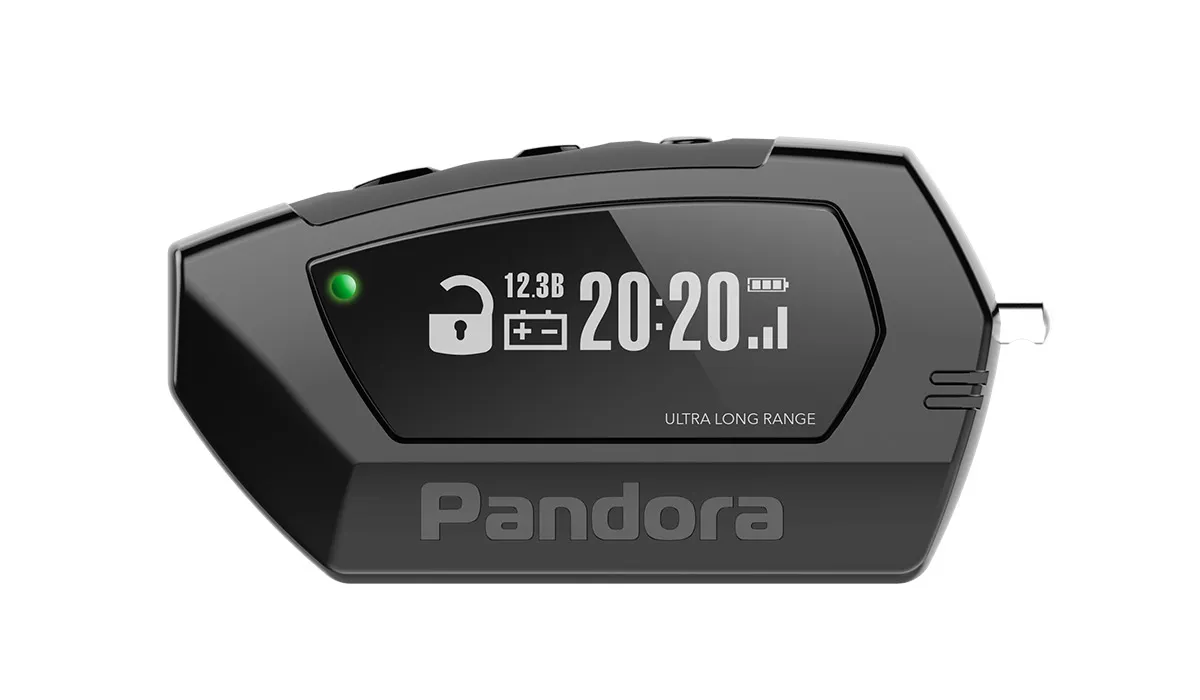 Брелок Pandora LCD D011 black - фото