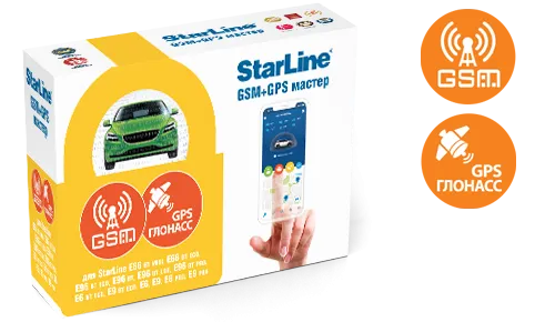 Модуль StarLine GSM+GPS Maстер-6 (1шт) (4sim) - фото