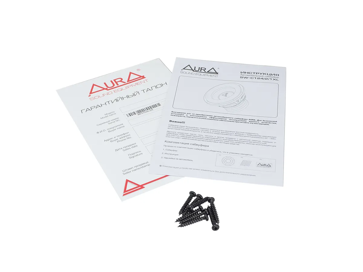 Сабвуфер Aura SW-C124XL - фото