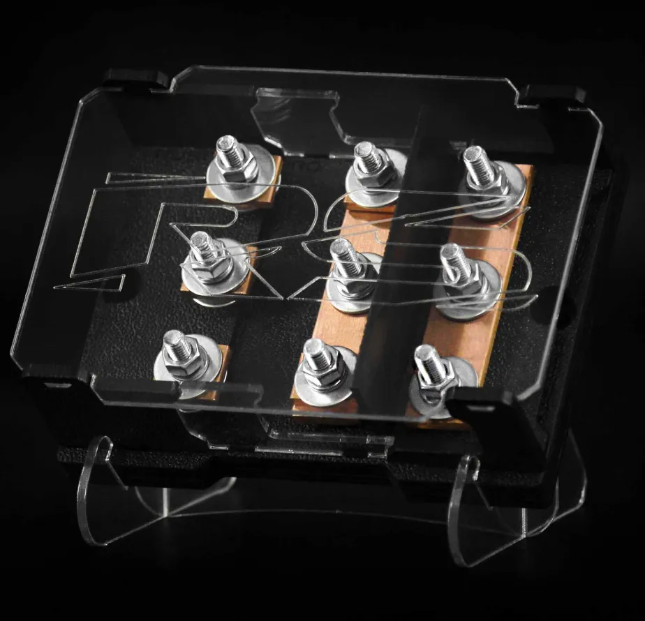 Дистрибьютор питания Global Tuning биполярный 3-канальный Mini-ANL - фото