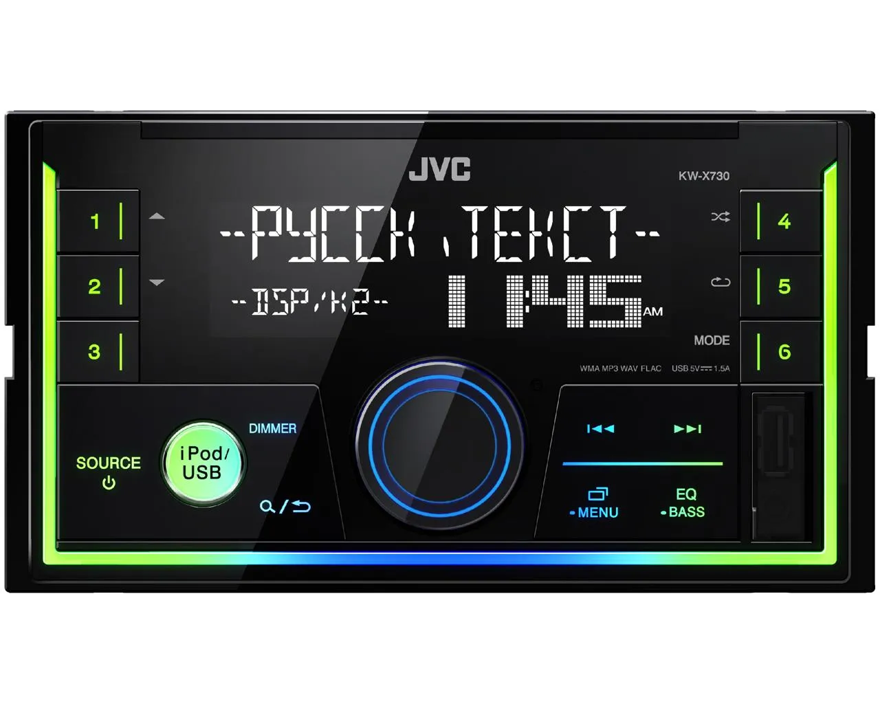 USB - ресивер JVC KW-X730 2DIN - фото USB - ресивер JVC KW-X730 2DIN - фото