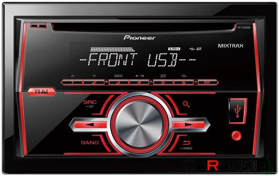 CD - ресивер Pioneer FH-X380UB  - фото